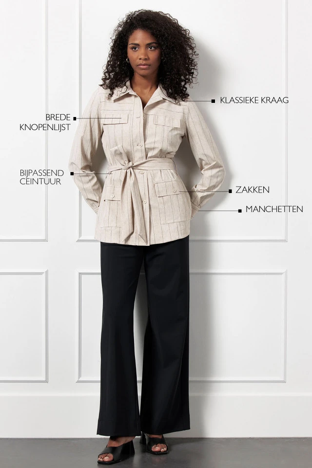 Studio Anneloes | Livia pinstripe blazer
