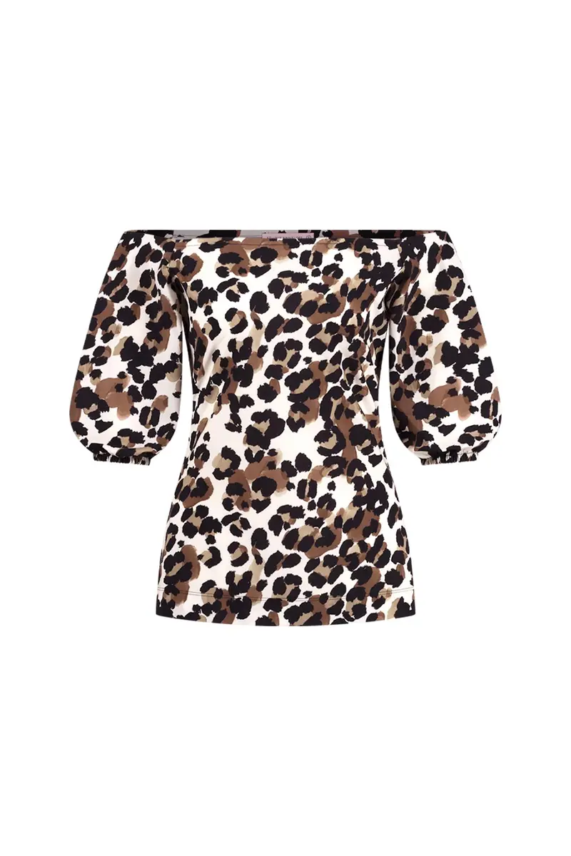 Studio Anneloes | Manon leopard top