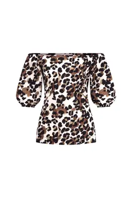 Studio Anneloes | Manon leopard top