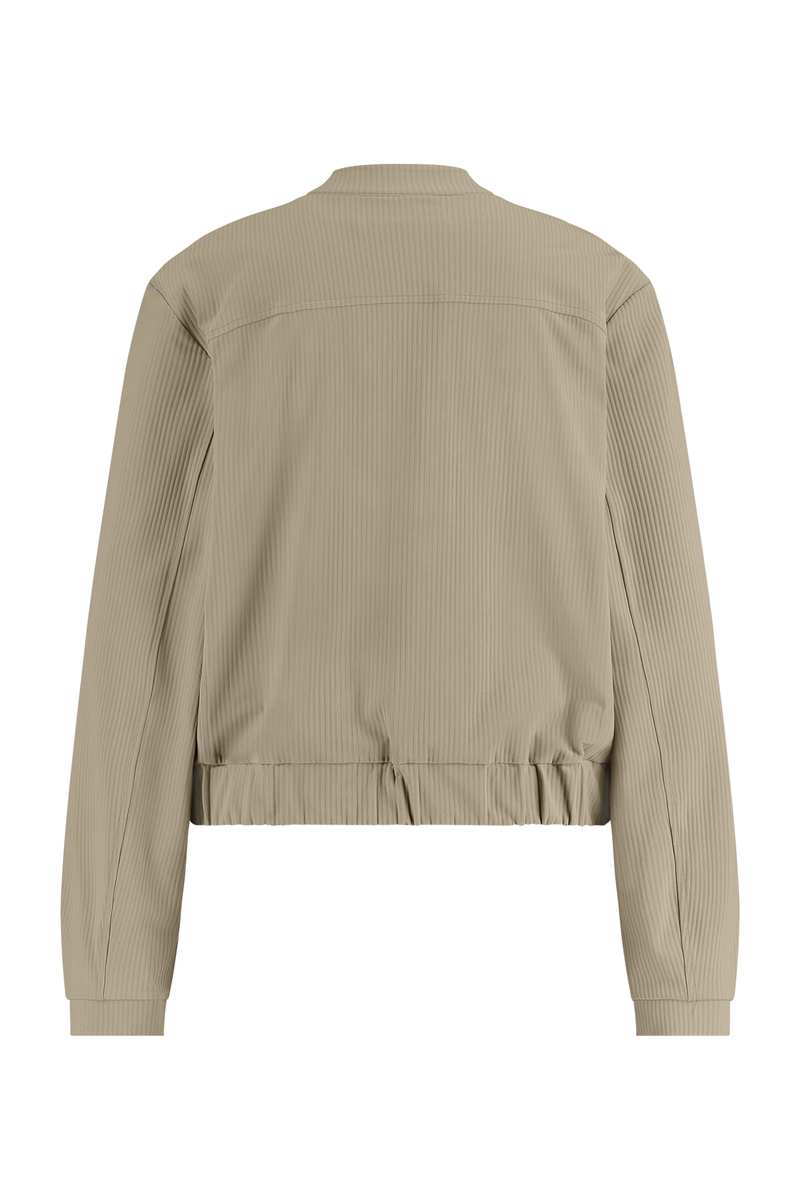 Studio Anneloes | Olive rib jacket