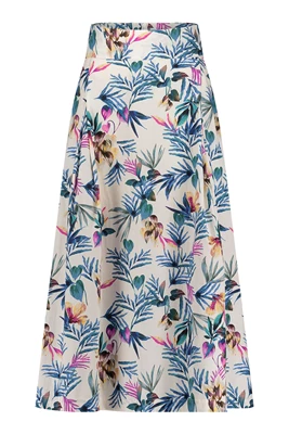 Studio Anneloes | Oona poplin floral skirt
