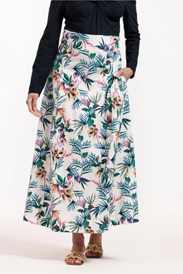 Studio Anneloes | Oona poplin floral skirt