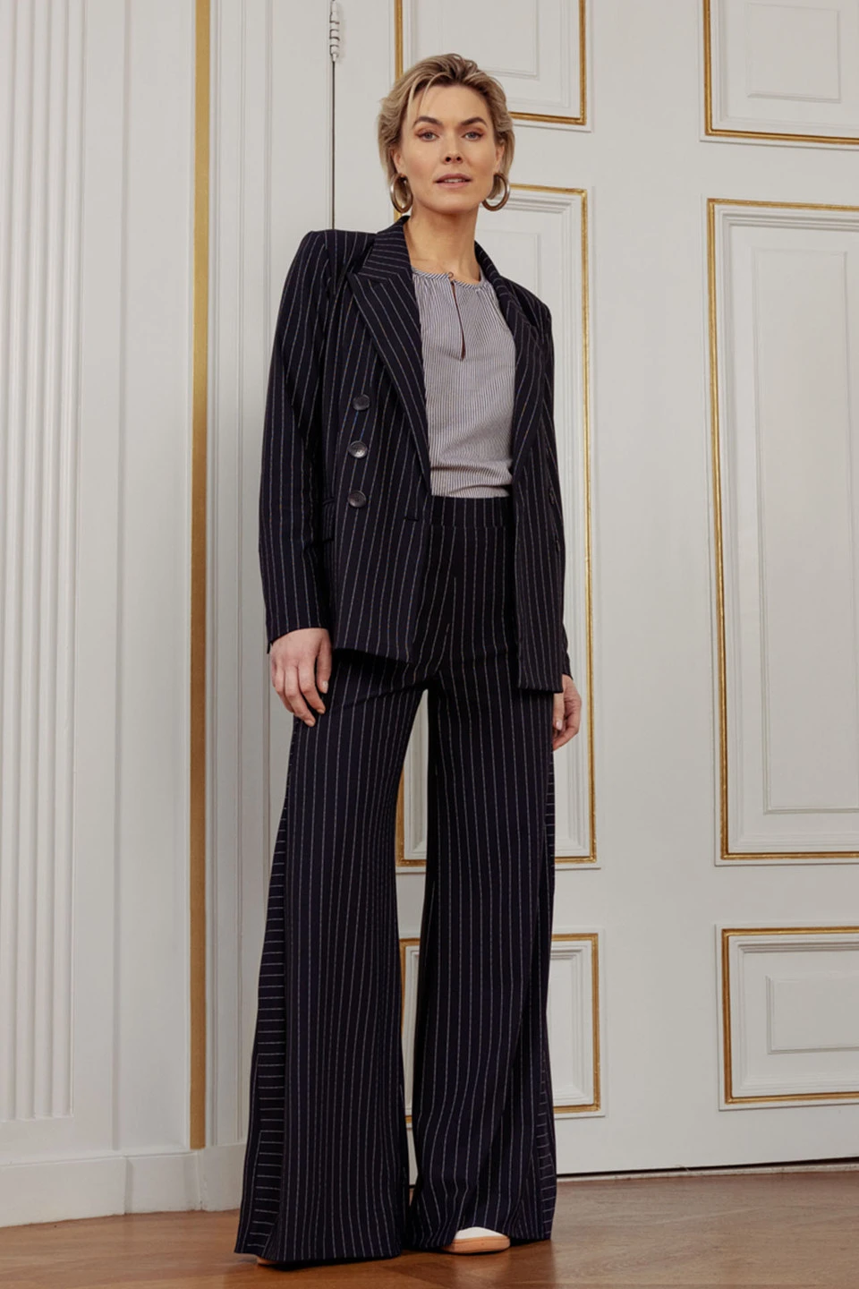 Studio Anneloes | Pilar pinstripe trousers