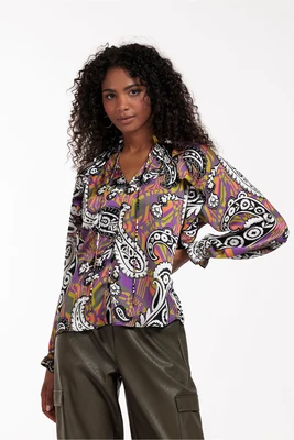 Studio Anneloes | Revelin voile paisley blouse