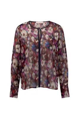 Studio Anneloes | Veerle leoflower crepe blouse