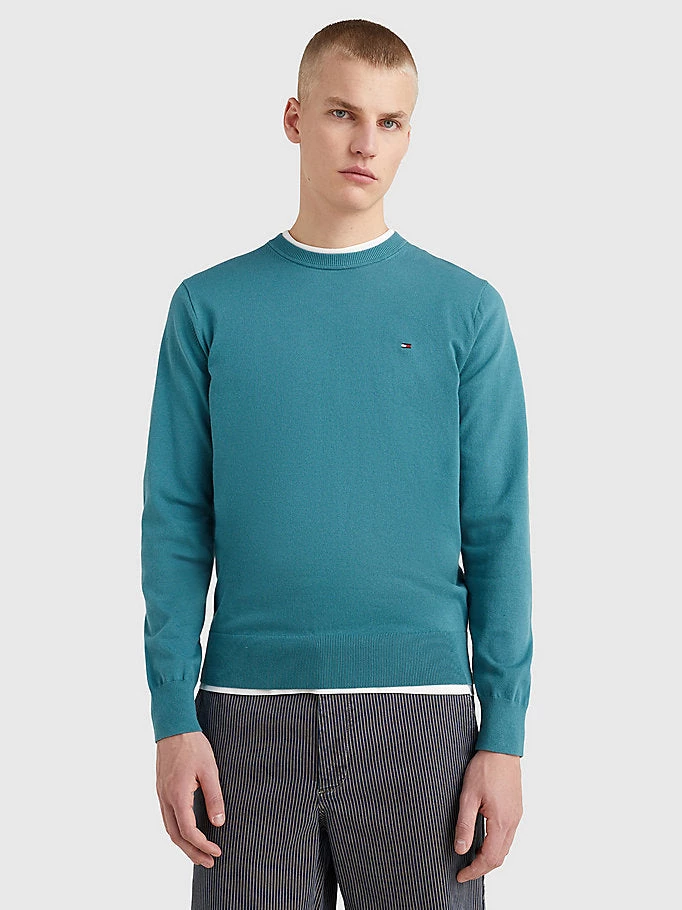 Tommy Hilfiger | 1985 Crew Neck Sweater Frosted Green