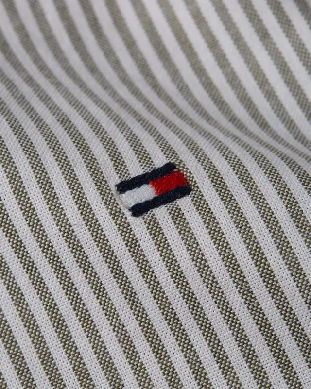 Tommy Hilfiger | 1985 FLEX OXFORD STR, 0CF Putting Green / Optic Wh