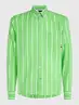 Tommy Hilfiger | Oxford Stripe RF Shirt Spring Lime / Optic White