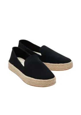 Toms | Blk suede wm caroln esp