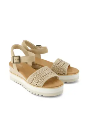 Toms | Cha met basket/sue wmdiana sand