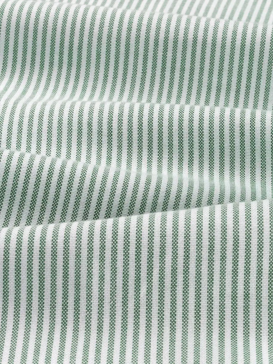 Van Harper | OXFORD SHIRT OLIVE STRIPES