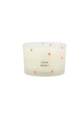 Zusss | Geurkaars in wikkel lieve mama rood