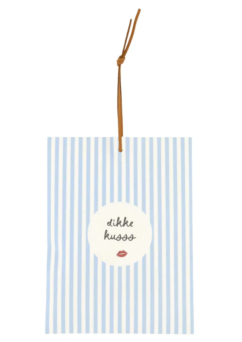 Zusss | Geurzakje dikke kus blauw/wit