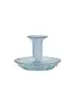 Zusss | Kandelaar glas schotel blauw