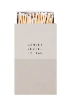 Zusss | Lucifers geniet wit/zand