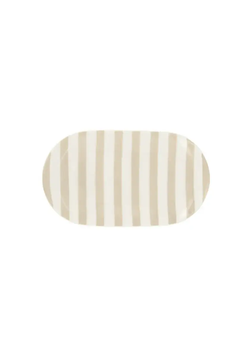 Zusss | Serveerschaal streep 20x11.5cm