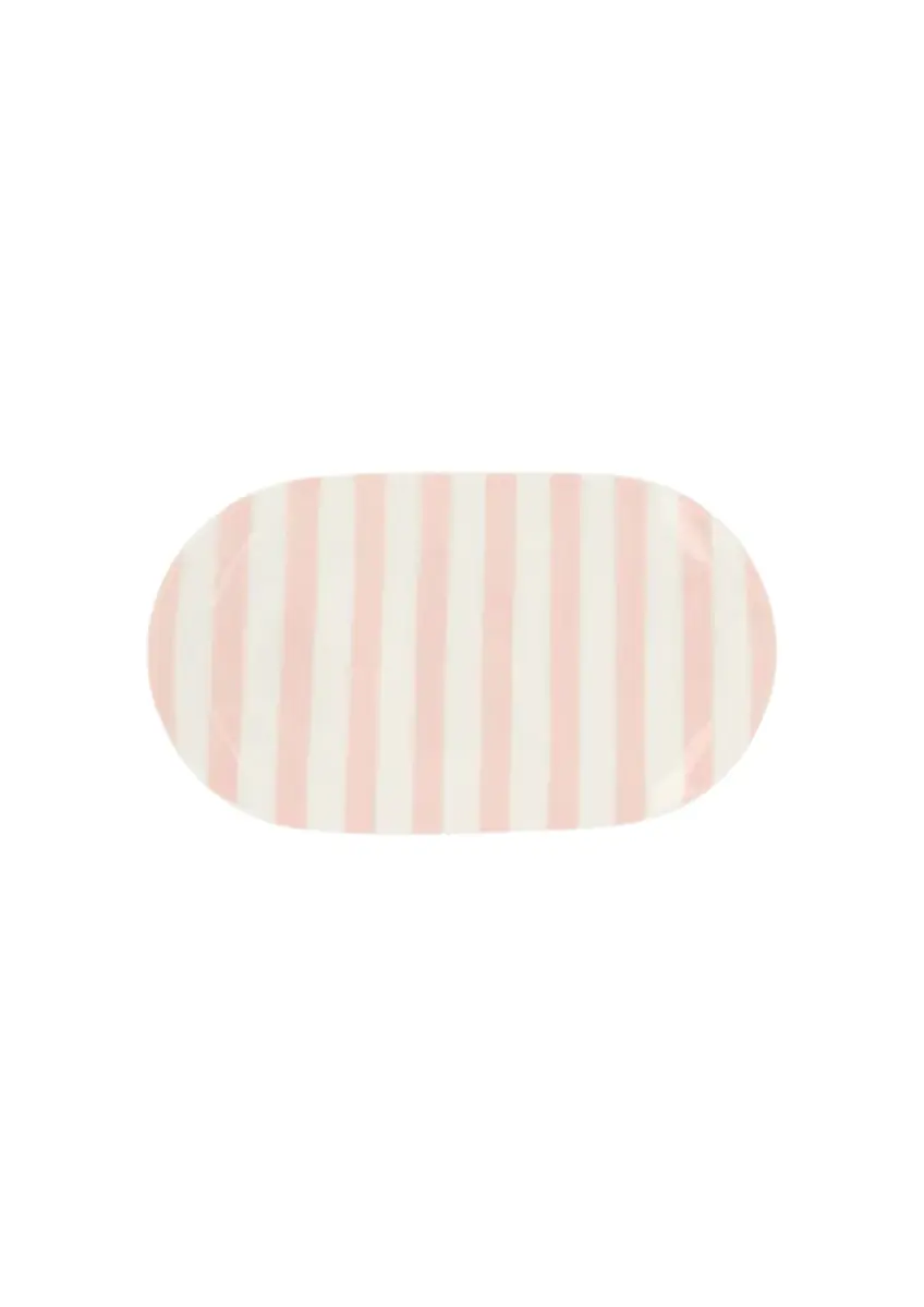 Zusss | Serveerschaal streep 20x11.5cm