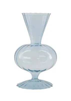 Zusss | Vaasje glas blauw